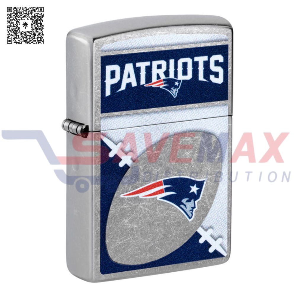 S05976 ZIPPO LIGHTER NFL NEW ENGLAND PATRIOTS 48440 - Image 1