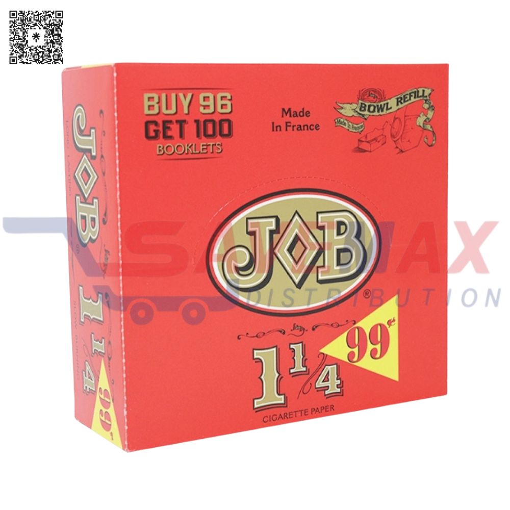 S06256 JOB ROLLING PAPER 1 ¼ REFILL 99C 100CT - Image 1