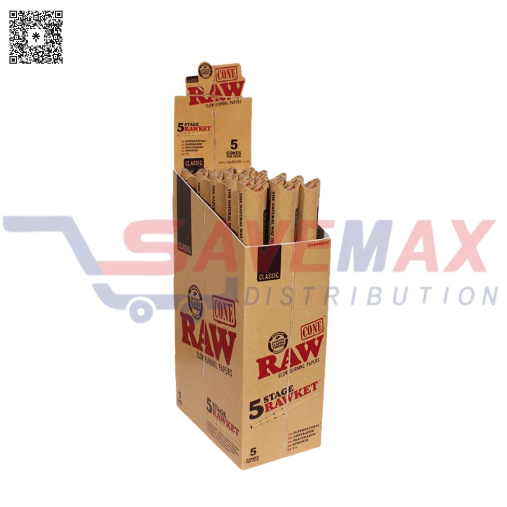 S06650 RAW CLASSIC CONE 5 STAGE RAWKET 15 CT - Image 1