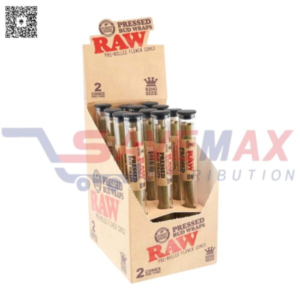 RAW PRESSED BUD WRAPS KS 12/2CT
