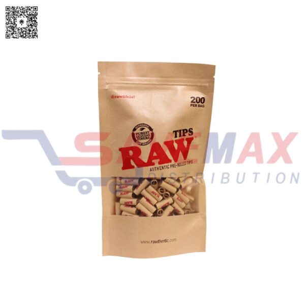 RAW PRE-ROLED TIPS 200PK/1CT