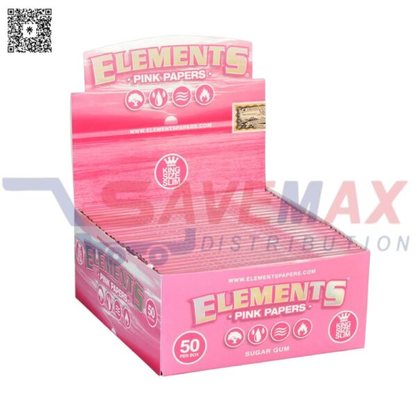 ELEMENTS PINK PAPERS 1 1/4 50CT