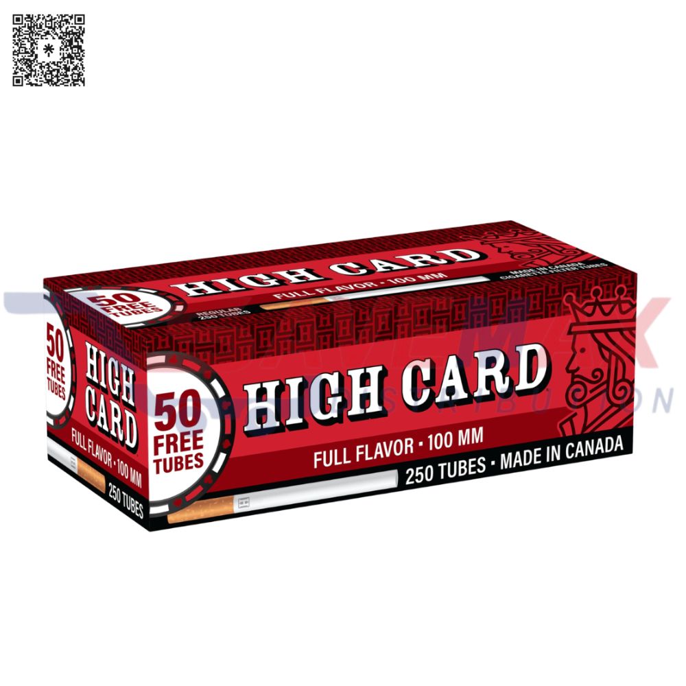 S10704 HIGH CARD REG TUBES 100MM 250CT - Image 1