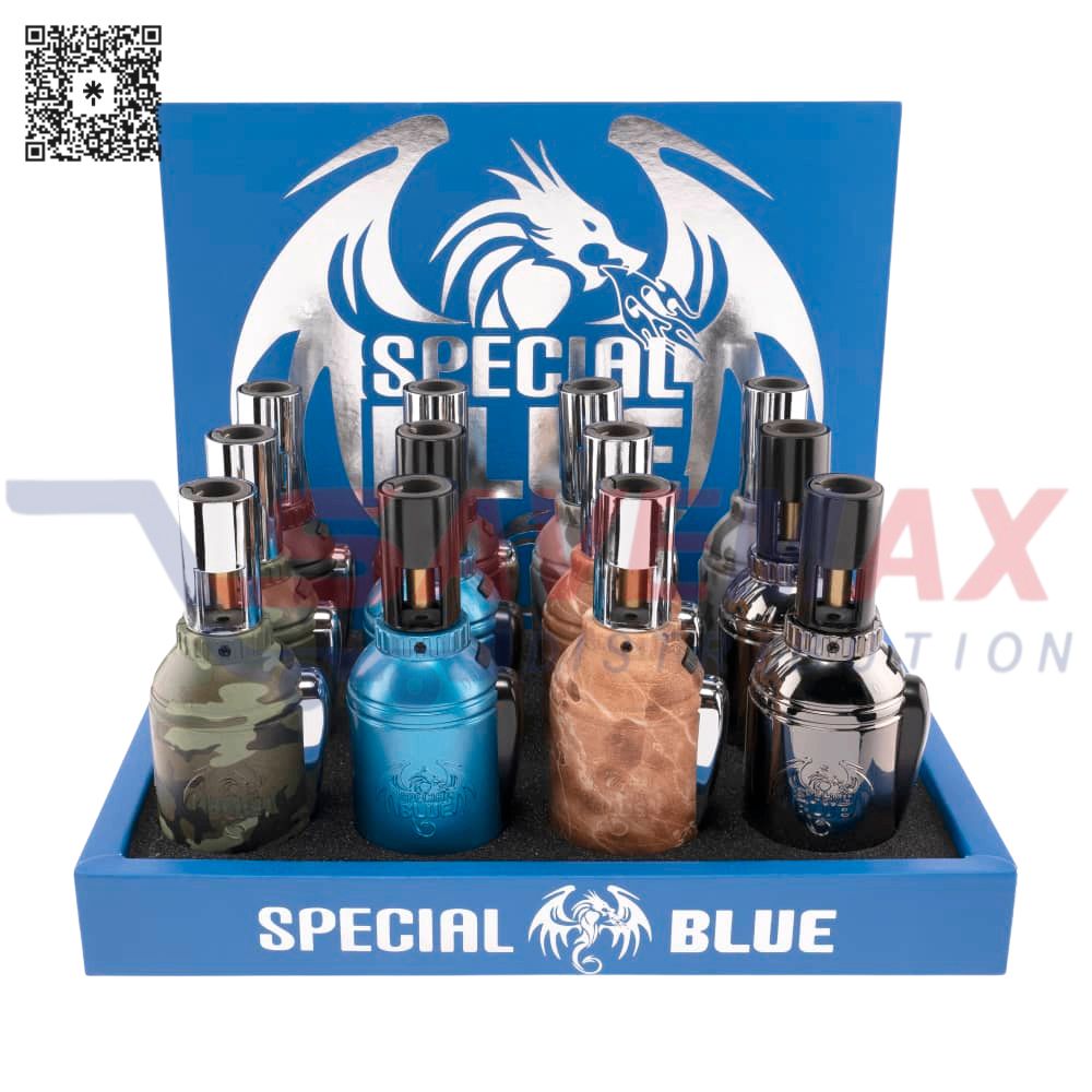 S10928 SPECIAL BLUE MINI BUTANE TORCH VENUS 12CT - Image 1