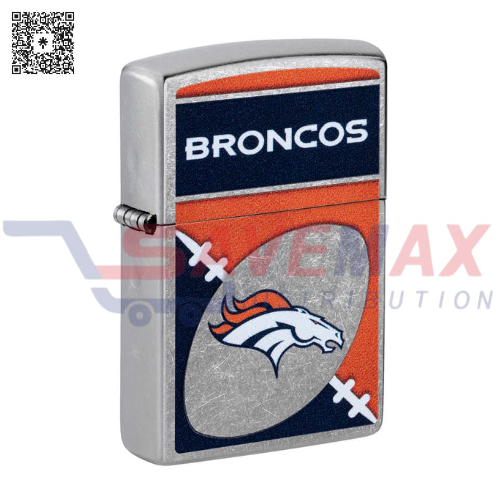 S11021 ZIPPO LIGHTER NFL DENVER BRONCOS 46444 - Image 1