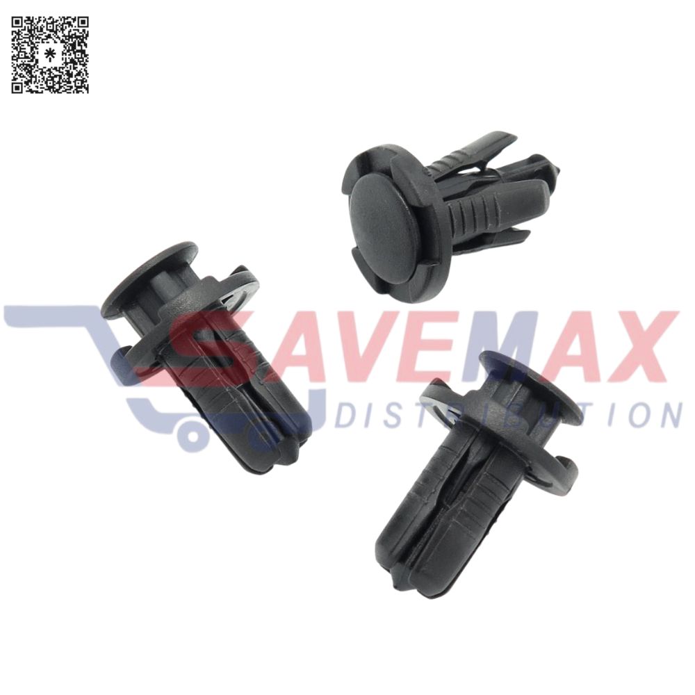 S11183 PLASTIC CLIPS 10MM 10CT - Image 1