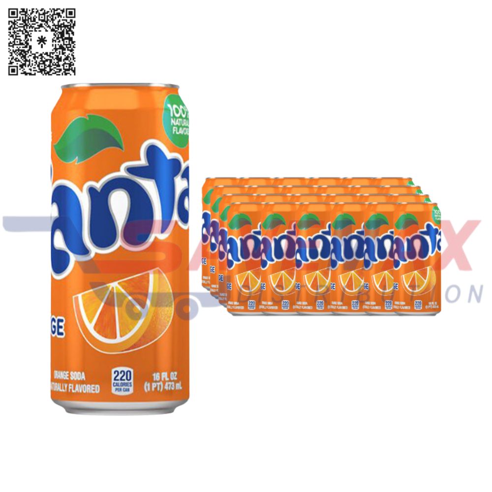 S11185 FANTA ORANGE 24/16OZ - Image 1