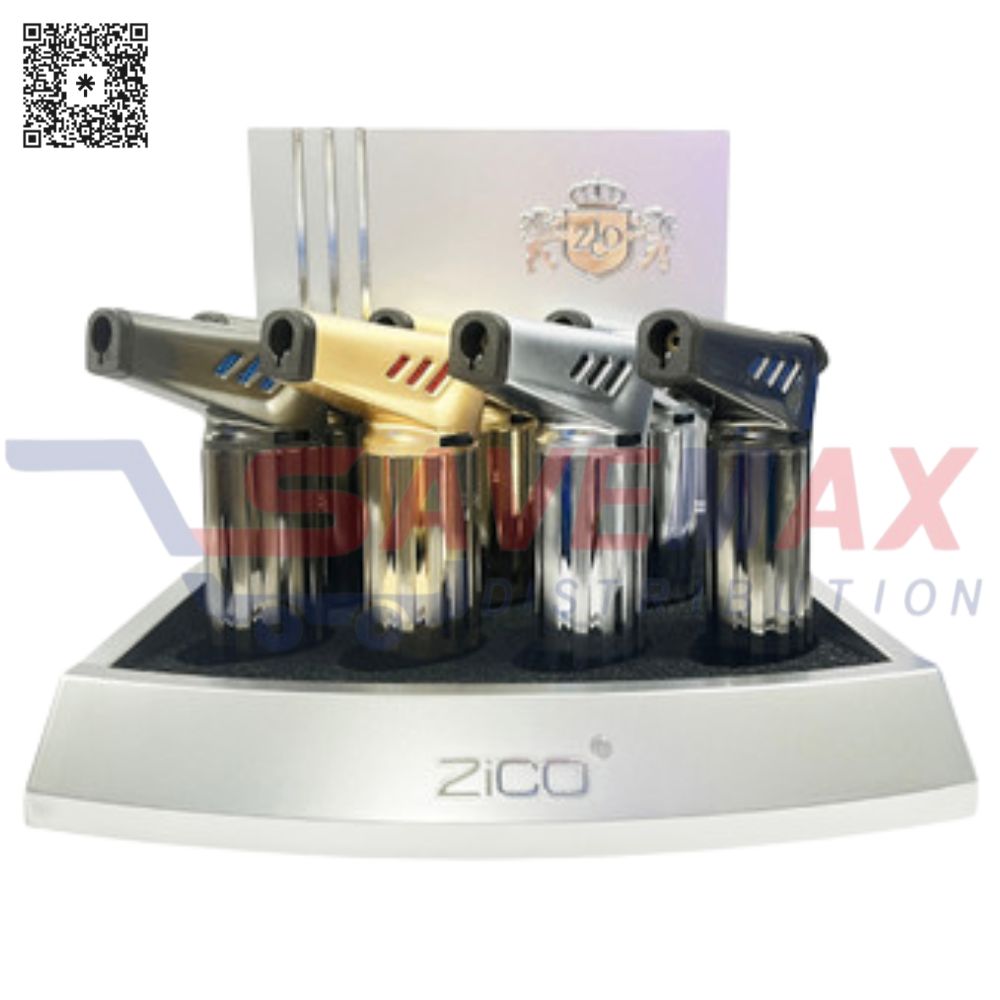 S11230 ZICO TORCH LIGHTER ZD-114 9CT - Image 1