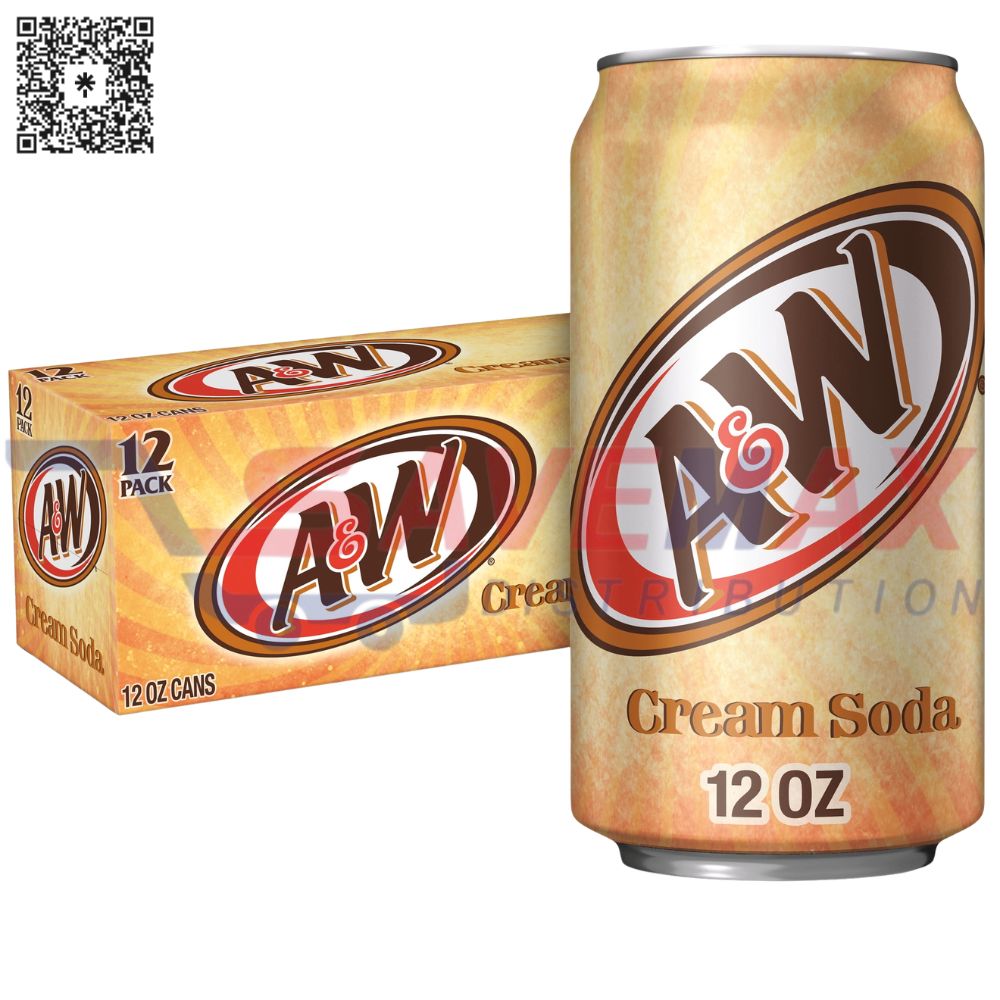 S11243 A&W CREAM SODA 2X12/12OZ - Image 1