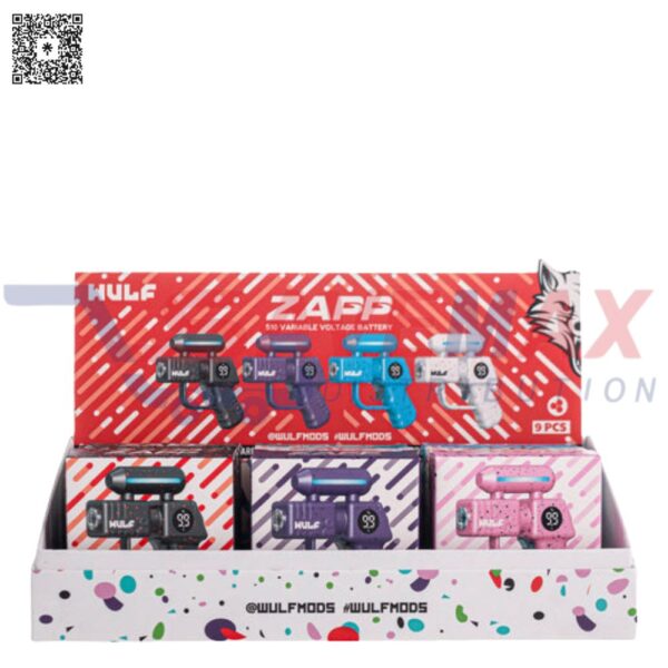 WULF ZAPP 510 BATTERY 9CT