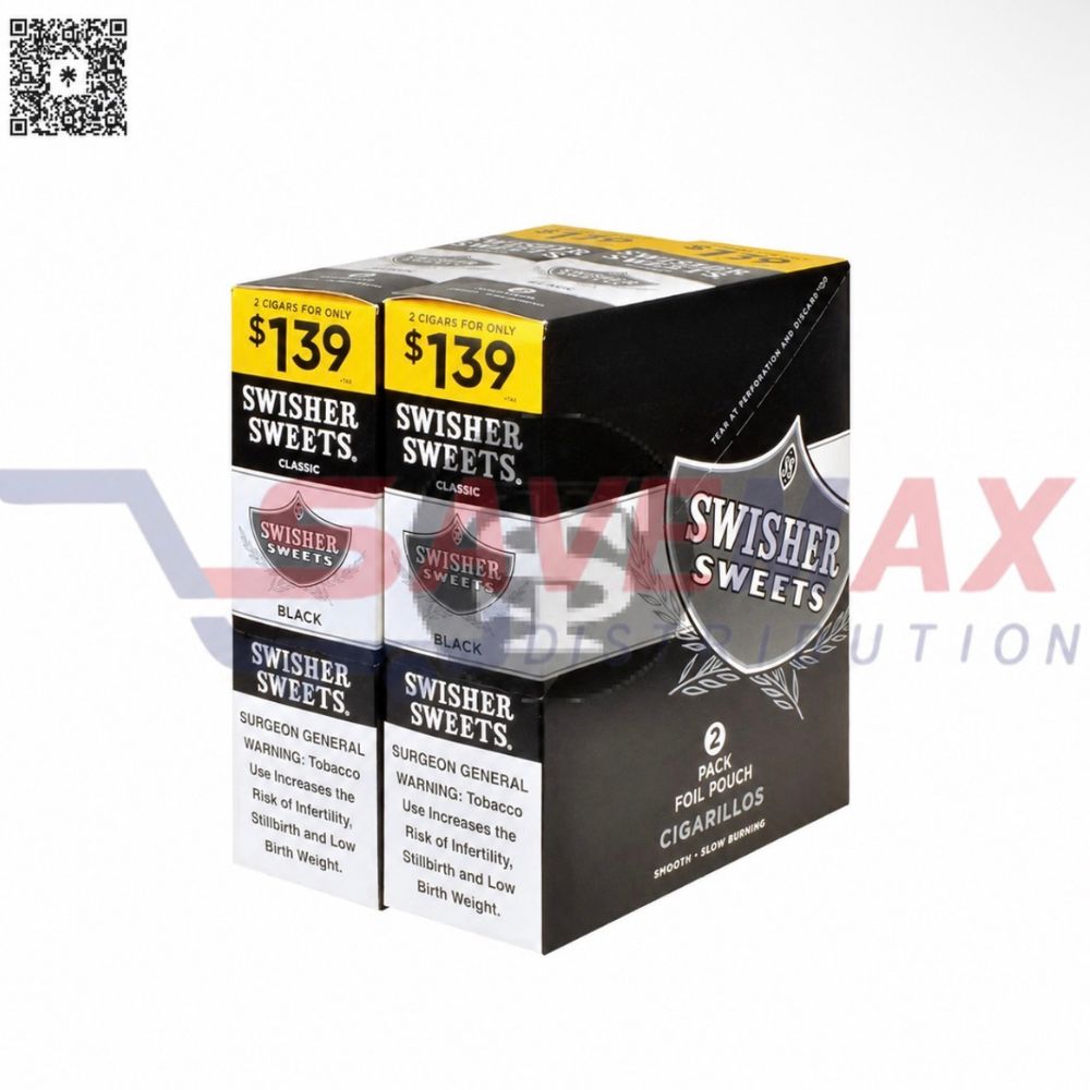 S11333 SW SWEETS CGRLS BLACK 30/2CT PP1.39 - Image 1