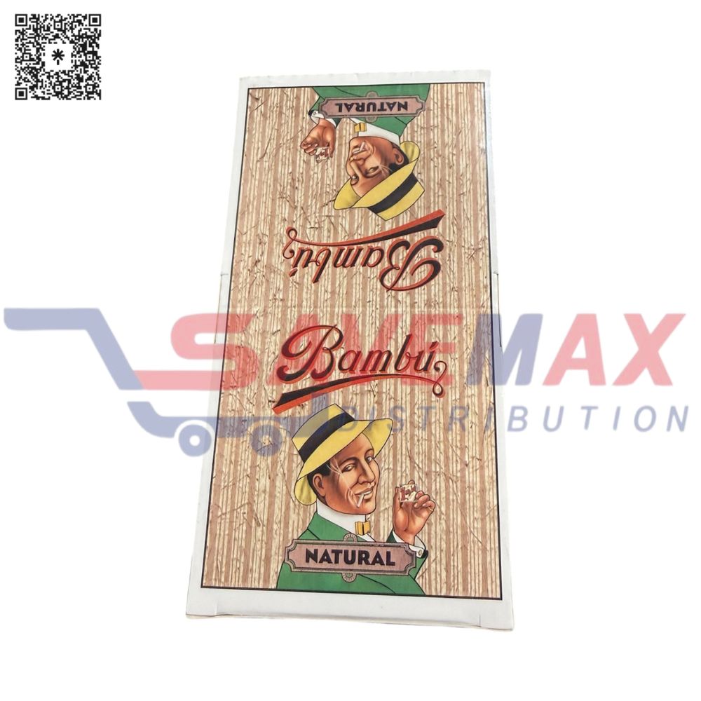 S11348 BAMBU NATURAL PAPERS 1 1/4 BX/25CT - Image 1