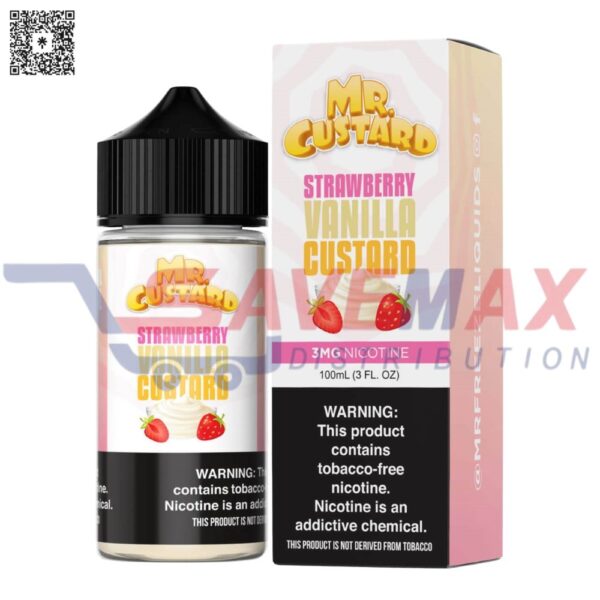MR.CUSTARD STRAWBERRY VANILLA 100ML 3MG