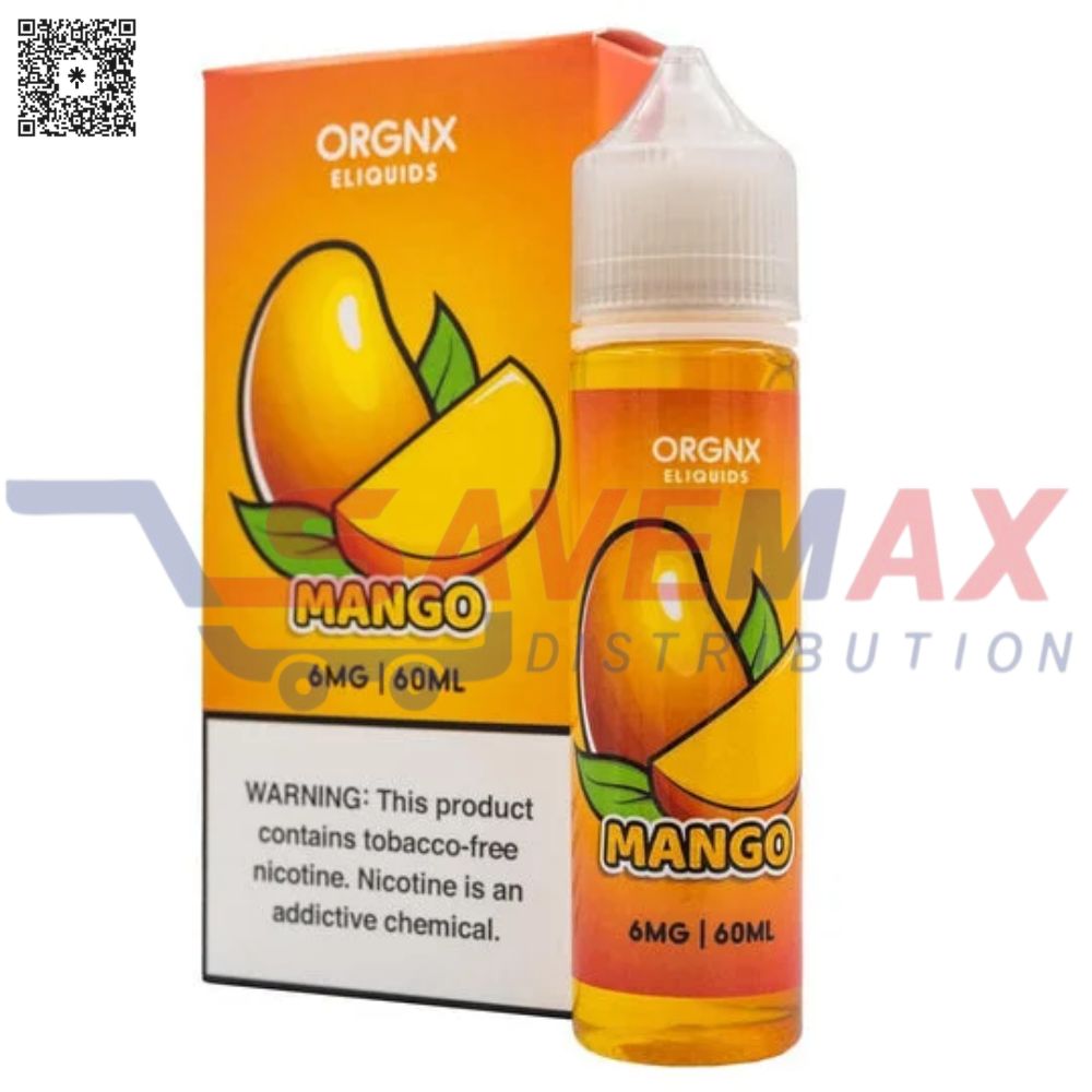 S02865 ORGNX MANGO 60ML 6MG - Image 1