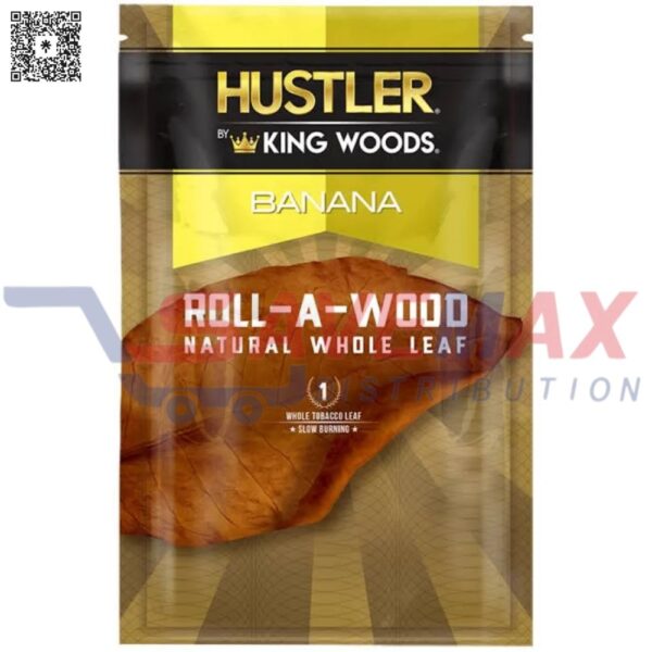 HUSTLER KW ROLL-A-WOOD BANANA 6CT