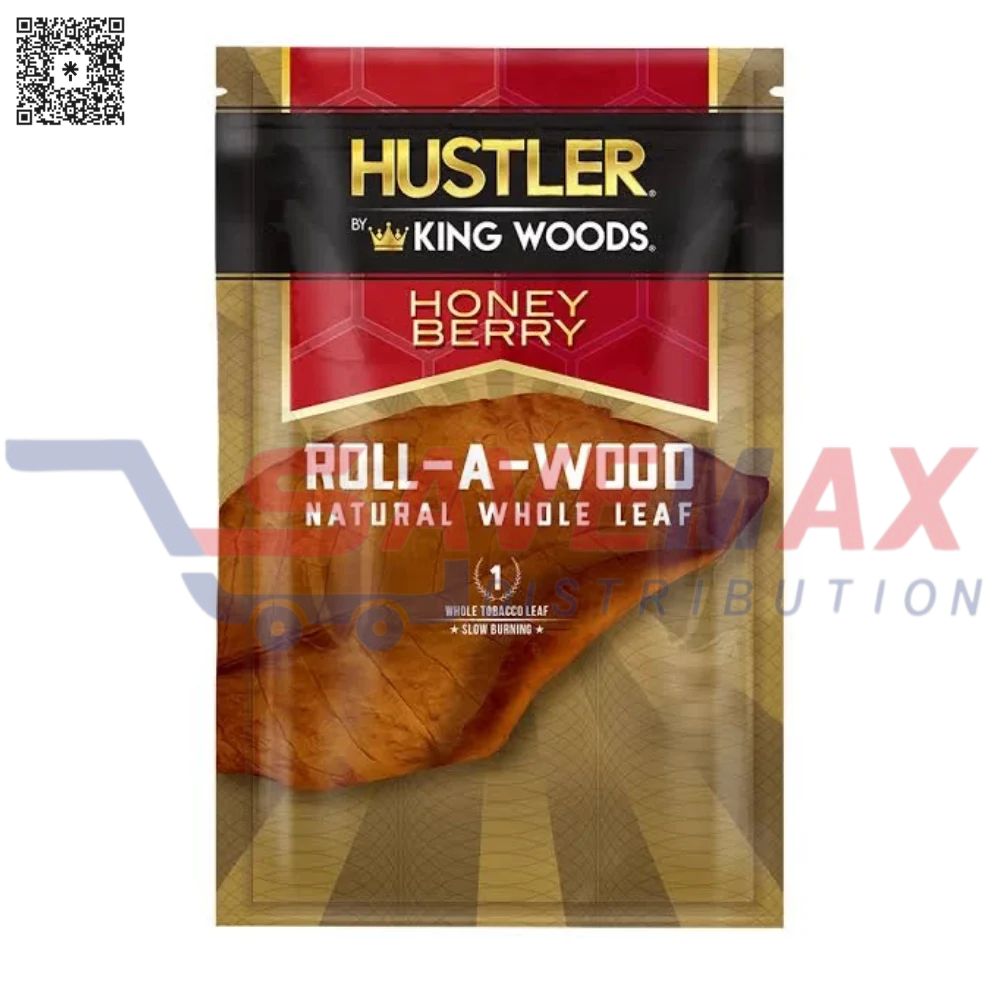 S04340 HUSTLER KW ROLL-A-WOOD HONEY BERRY 6CT - Image 1