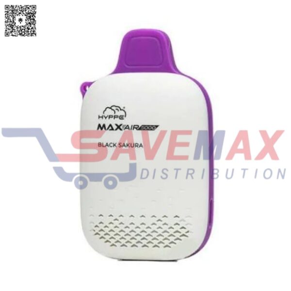 HYPPE MAX AIR BLACK SAKURA 5000 PUFFS 5CT