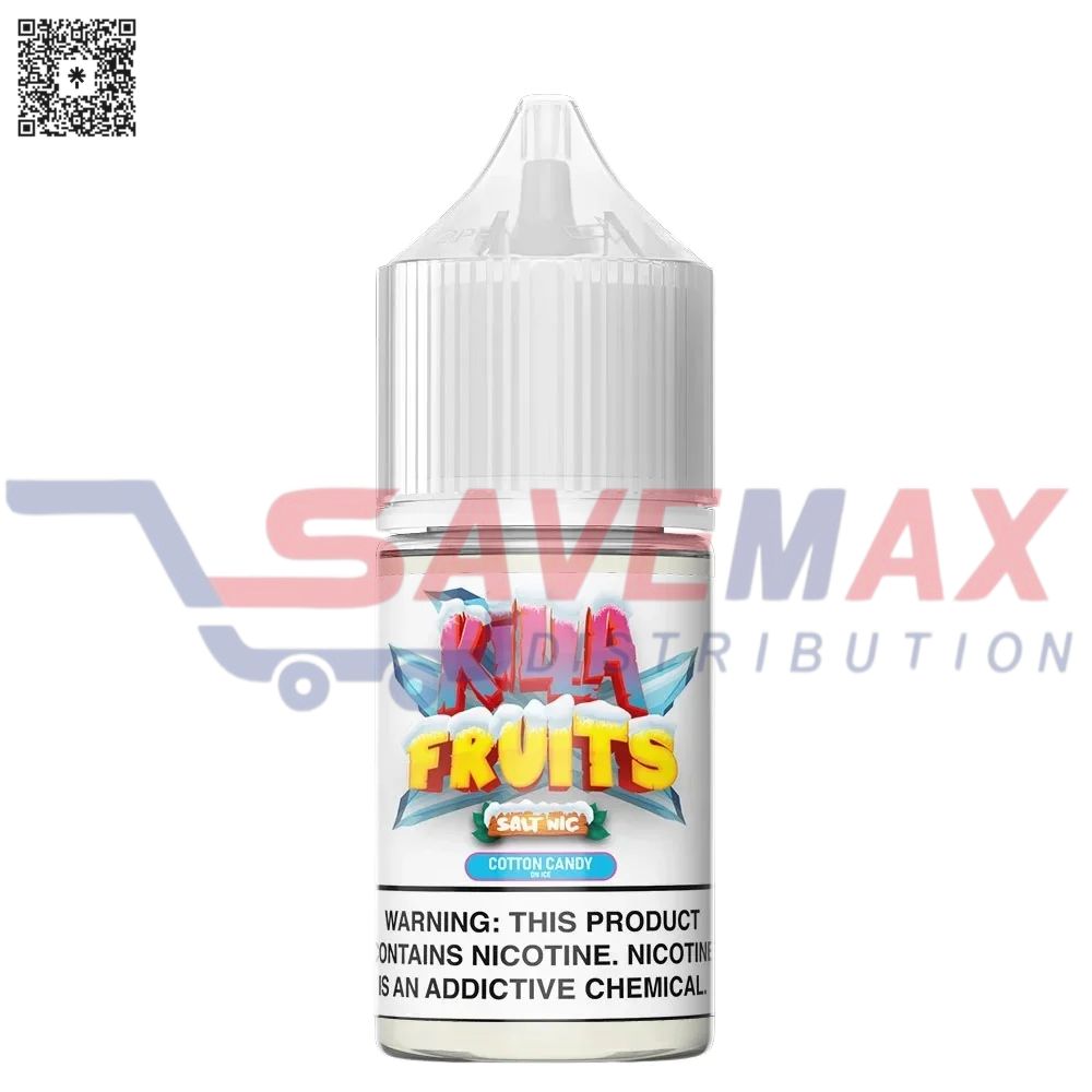 S04659 KILLA FRUIT OIL COTTON CANDY 30ML 25MG - Image 1