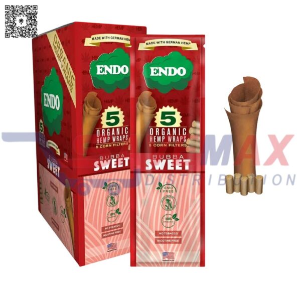 ENDO WRAPS+CORN FILTER BUBBA SWEET 15CT