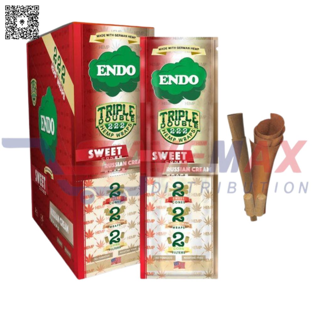S04722 ENDO WRAPS TRIPLE DOUBLE RUSSIAN CREAM 15CT - Image 1