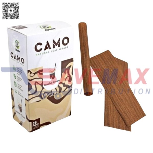 CAMO LEAF WRAP RUSSIAN CREAM 25/5CT