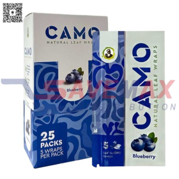 CAMO LEAF WRAP BLUEBERRY 25/5CT