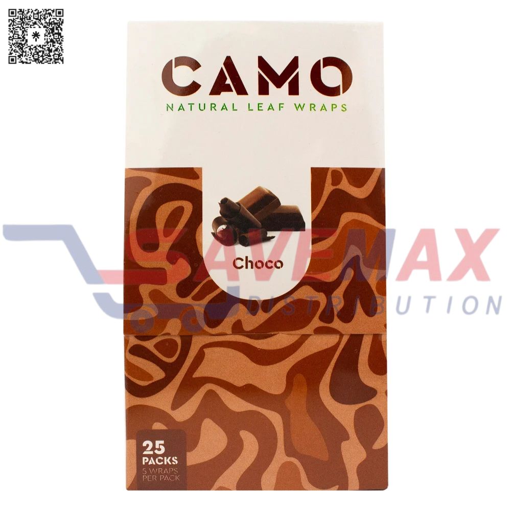 S07230 CAMO LEAF WRAP CHOCO 25/5CT - Image 1