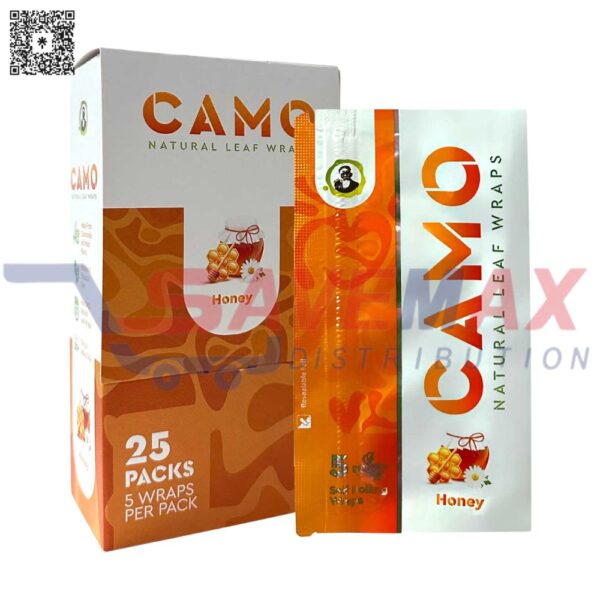 CAMO LEAF WRAP HONEY 25/5CT