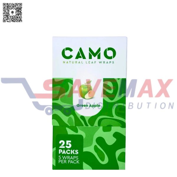 CAMO LEAF WRAP GREEN APPLE 25/5CT
