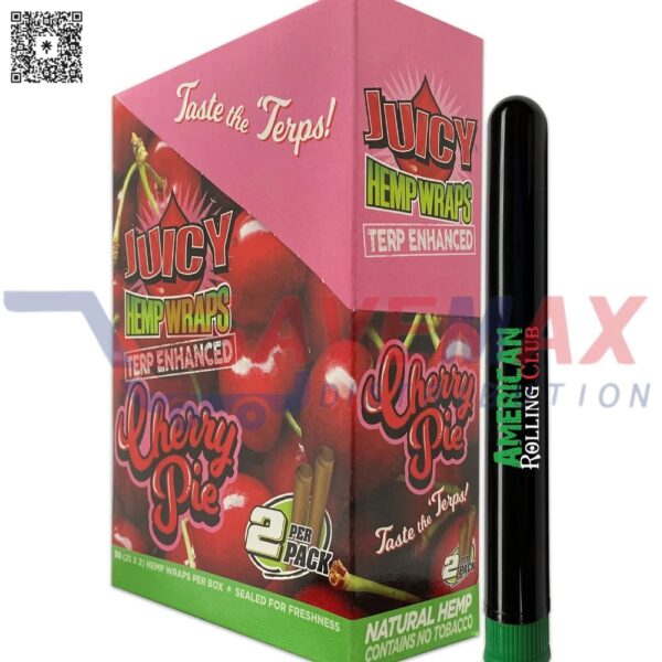 JUICY HEMP WRAPS CHERRY PIE 25CT/2CT