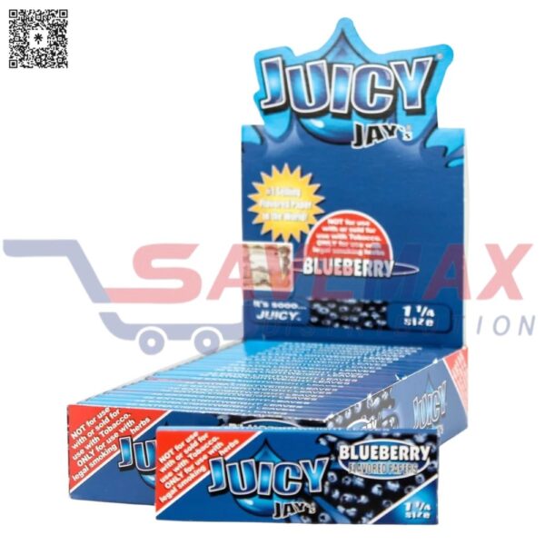 JUICY JAYS ULTRA THIN BLUEBERRY HILL 1 1/4 24PK