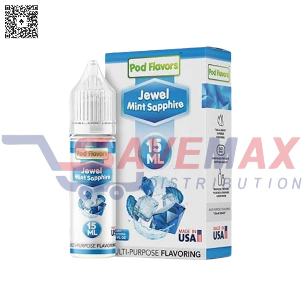 S09058 POD JUICE JEWEL MINT SAPPHIRE 15ML - Image 1