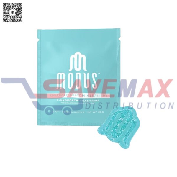 MODUS ADVANCED KRATOM GUMMIES BLUE RAZZ 5/5CT