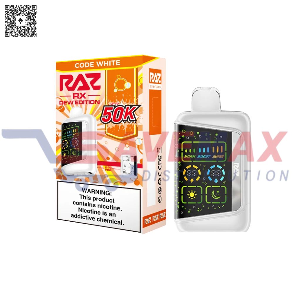 S11215 RAZ RX CODE WHITE 50K/5CT - Image 1